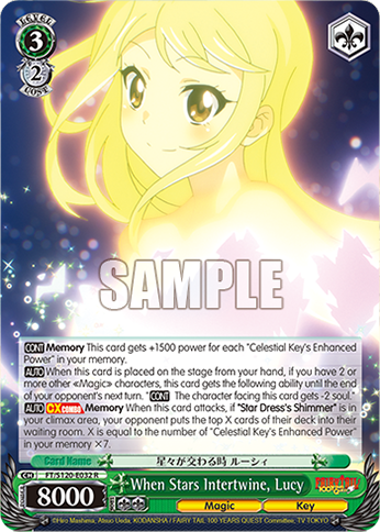 When Stars Intertwine, Lucy