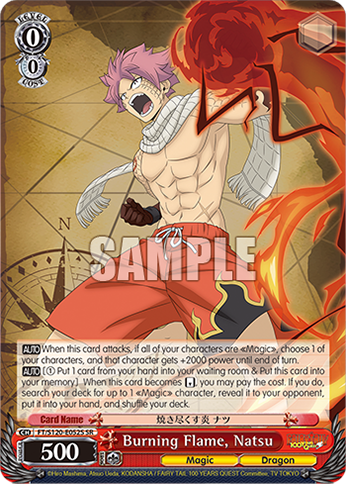 Burning Flame, Natsu