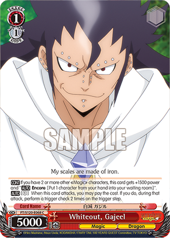 Whiteout, Gajeel FT/S120-E068