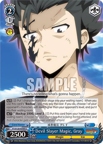 Devil Slayer Magic, Gray FT/S120-E088