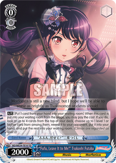 "Fufu, Leave It to Me!" Tsukushi Futaba