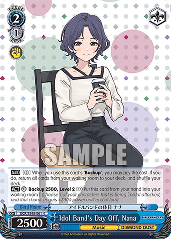 Idol Band's Day Off, Nana GCR/SE48-E61