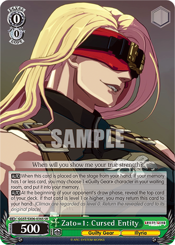 Zato=1: Cursed Entity