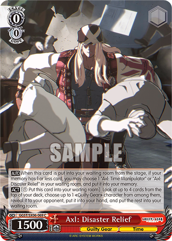 Axl: Disaster Relief