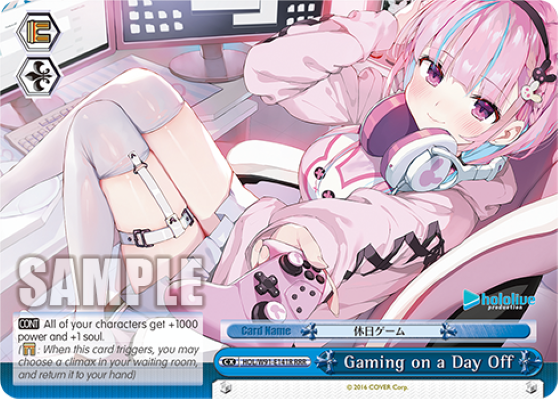 Gaming on a Day Off HOL/W91-E141R