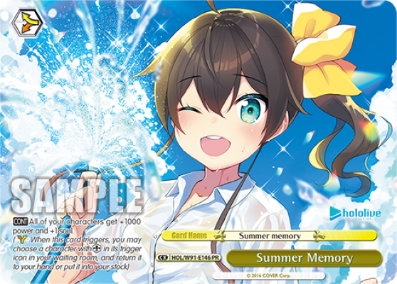Summer Memory HOL/W91-E146