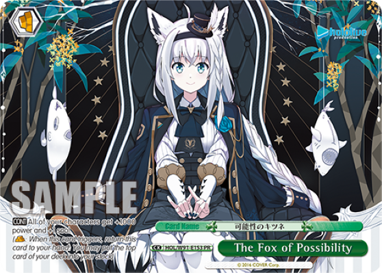 The Fox of Possibility HOL/W91-E153