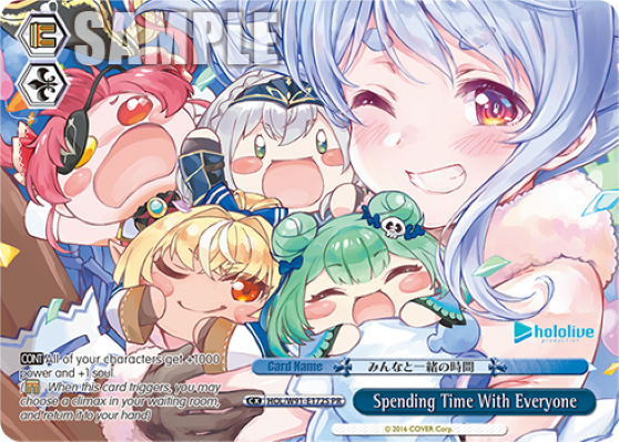 Spending Time With Everyone HOL/W91-E172S