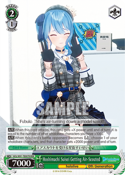 Hoshimachi Suisei Getting Air-Scouted