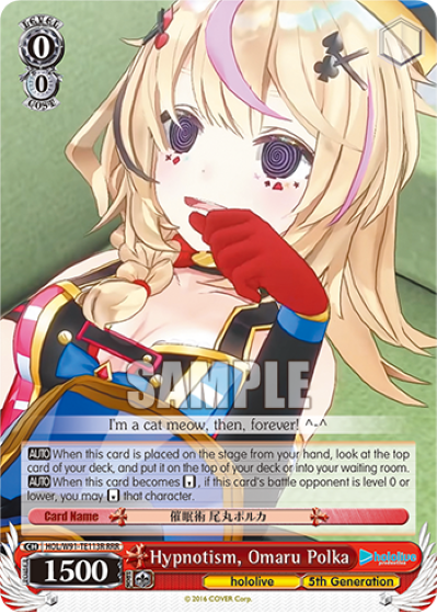 Hypnotism, Omaru Polka