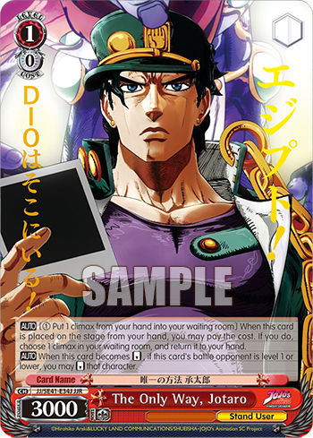 The Only Way, Jotaro