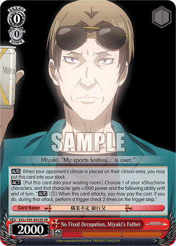No Fixed Occupation, Miyuki's Father