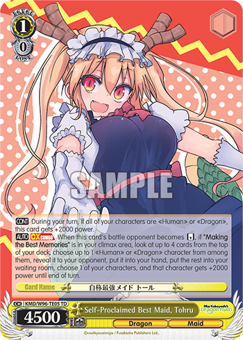 Self-Proclaimed Best Maid, Tohru