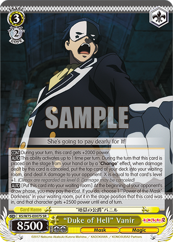 “Duke of Hell” Vanir