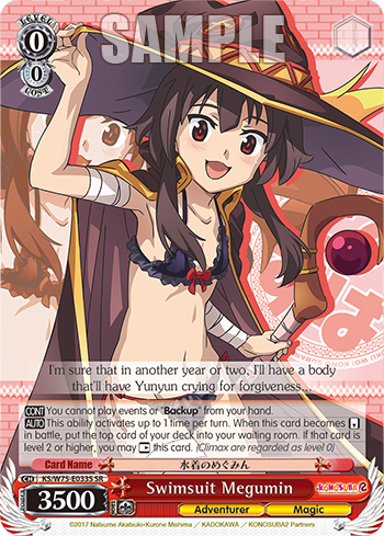 Swimsuit Megumin