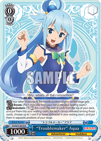 “Troublemaker” Aqua