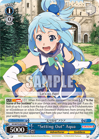 “Setting Out” Aqua