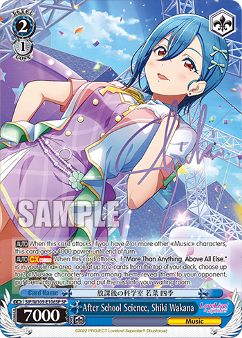 After School Science, Shiki Wakana