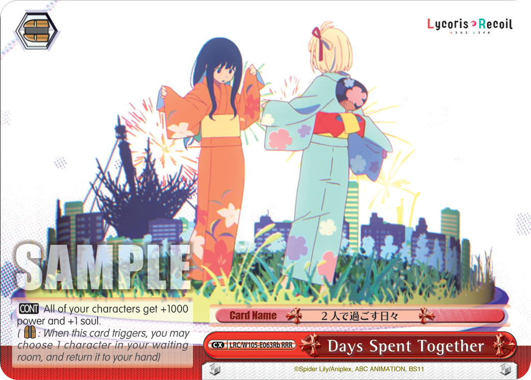 Days Spent Together
