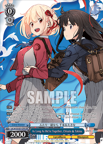 As Long As We're Together, Chisato & Takina