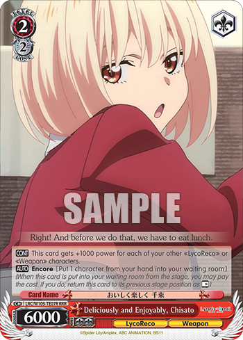Deliciously and Enjoyably, Chisato