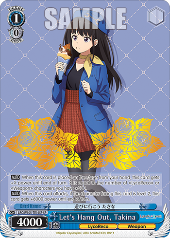 Let's Hang Out, Takina