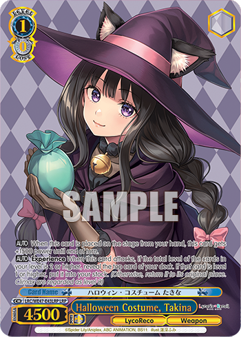 Halloween Costume, Takina