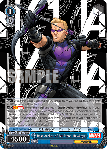 Best Archer of All Time, Hawkeye