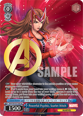 Powerful Psychic, Scarlet Witch MAR/S89-E077MR