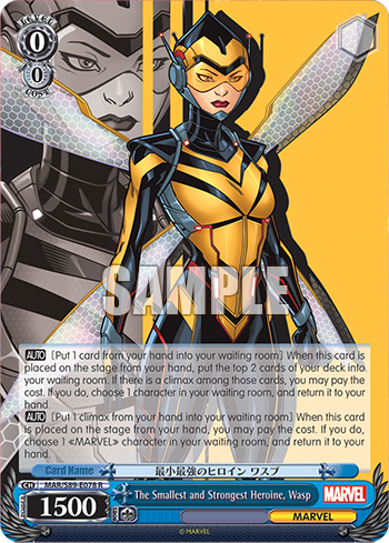 The Smallest and Strongest Heroine, Wasp MAR/S89-E078