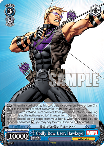 Godly Bow User, Hawkeye MAR/S89-E090