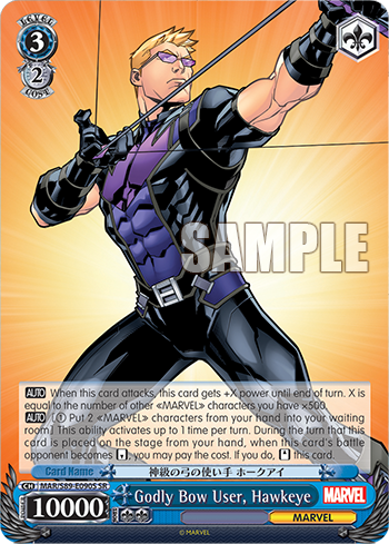 Godly Bow User, Hawkeye MAR/S89-E090S