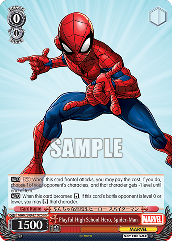 Playful High School Hero, Spider-Man MAR/S89-E102S
