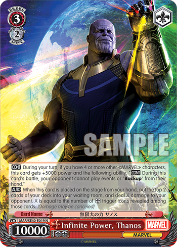 Infinite Power, Thanos