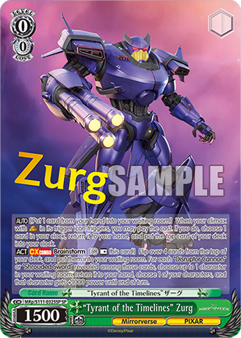 “Tyrant of the Timelines” Zurg MRp/S111-E025SP