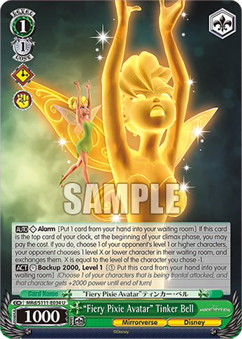 “Fiery Pixie Avatar” Tinker Bell