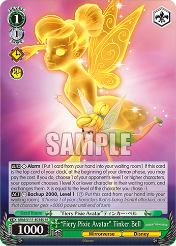 “Fiery Pixie Avatar” Tinker Bell