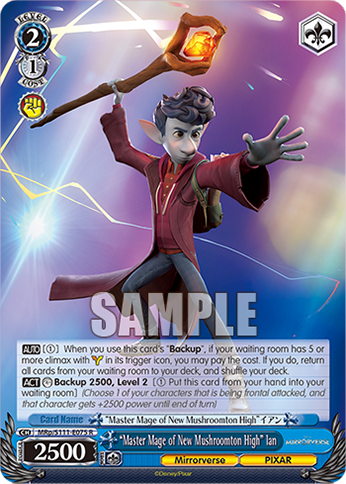 “Master Mage of New Mushroomton High” Ian MRp/S111-E075