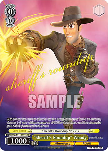 “Sheriff's Roundup” Woody MRp/S111-PE01S