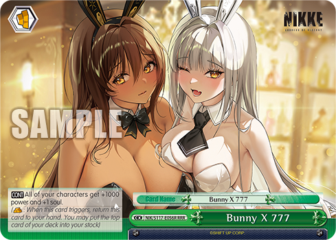 Bunny X 777 NIK/S117-E056R