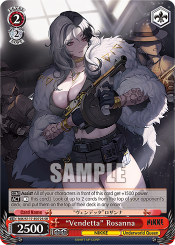 “Vendetta” Rosanna NIK/S117-E072S