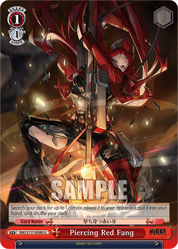 Piercing Red Fang NIK/S117-E080
