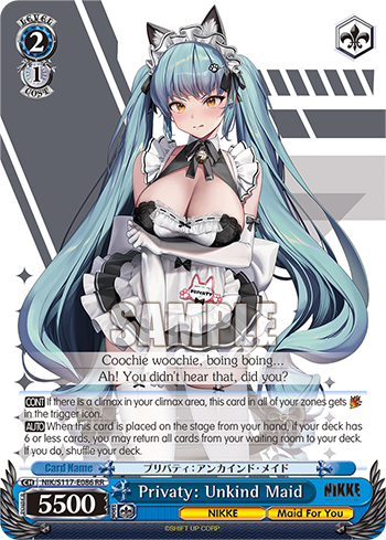 Privaty: Unkind Maid NIK/S117-E086