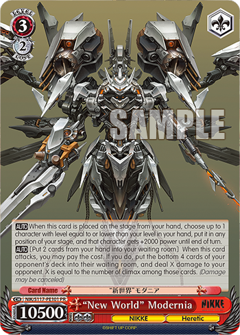 “New World” Modernia NIK/S117-PE101