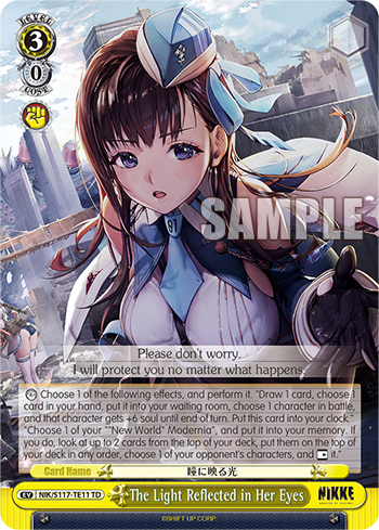 The Light Reflected in Her Eyes