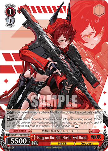 Fang on the Battlefield, Red Hood