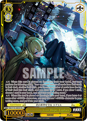 Protecting Your Hope, Laplace