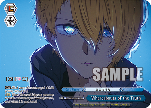 Whereabouts of the Truth OSK/S107-E097OFR