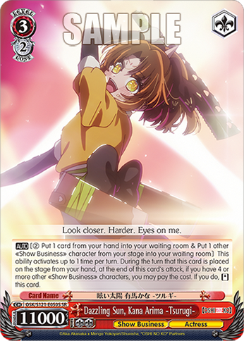 Dazzling Sun, Kana Arima -Tsurugi-