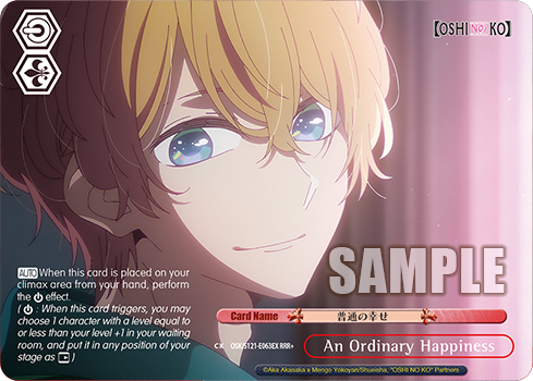 An Ordinary Happiness OSK/S121-E063EX